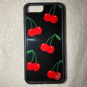 Black Cherry Wildflower iPhone case for 6/7/8